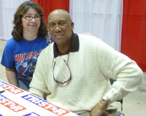 Ferguson "Fergie" Jenkins & I. Reliant Stadium, Houston, TX. 1-27-13.