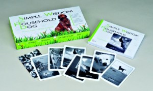 Simple Wisdom of the Household Dog, card + book set.