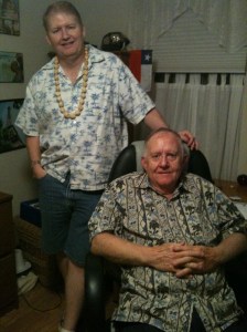 My husband & father-in-law.