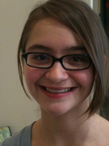 My daughter in 2013.