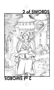 Healing Tarot: 2 of Swords