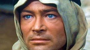 Peter O'Toole in "Lawrence of Arabia."