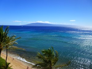 Hotel ocean view on Maui