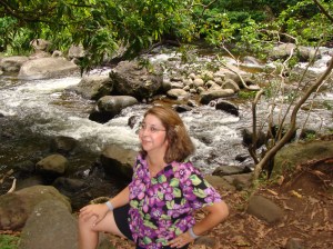 Me at Iao Valley State Park, Maui, Hawaii. Nashia is standing behind me, slightly to my left.
