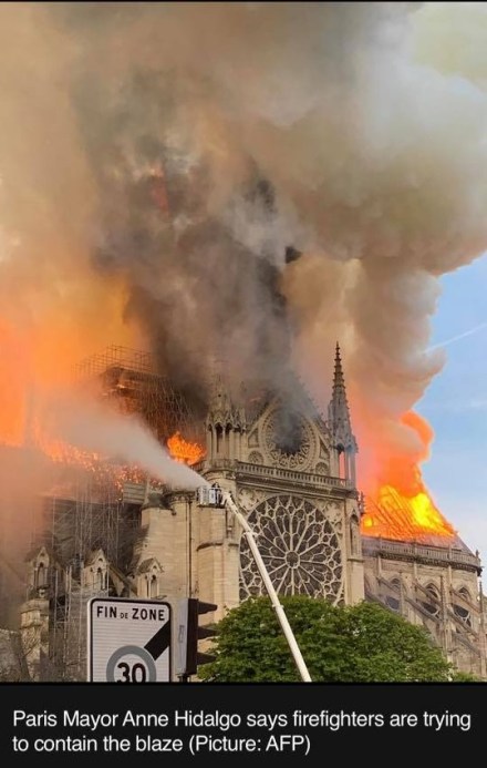 Notre Dame original APF photo